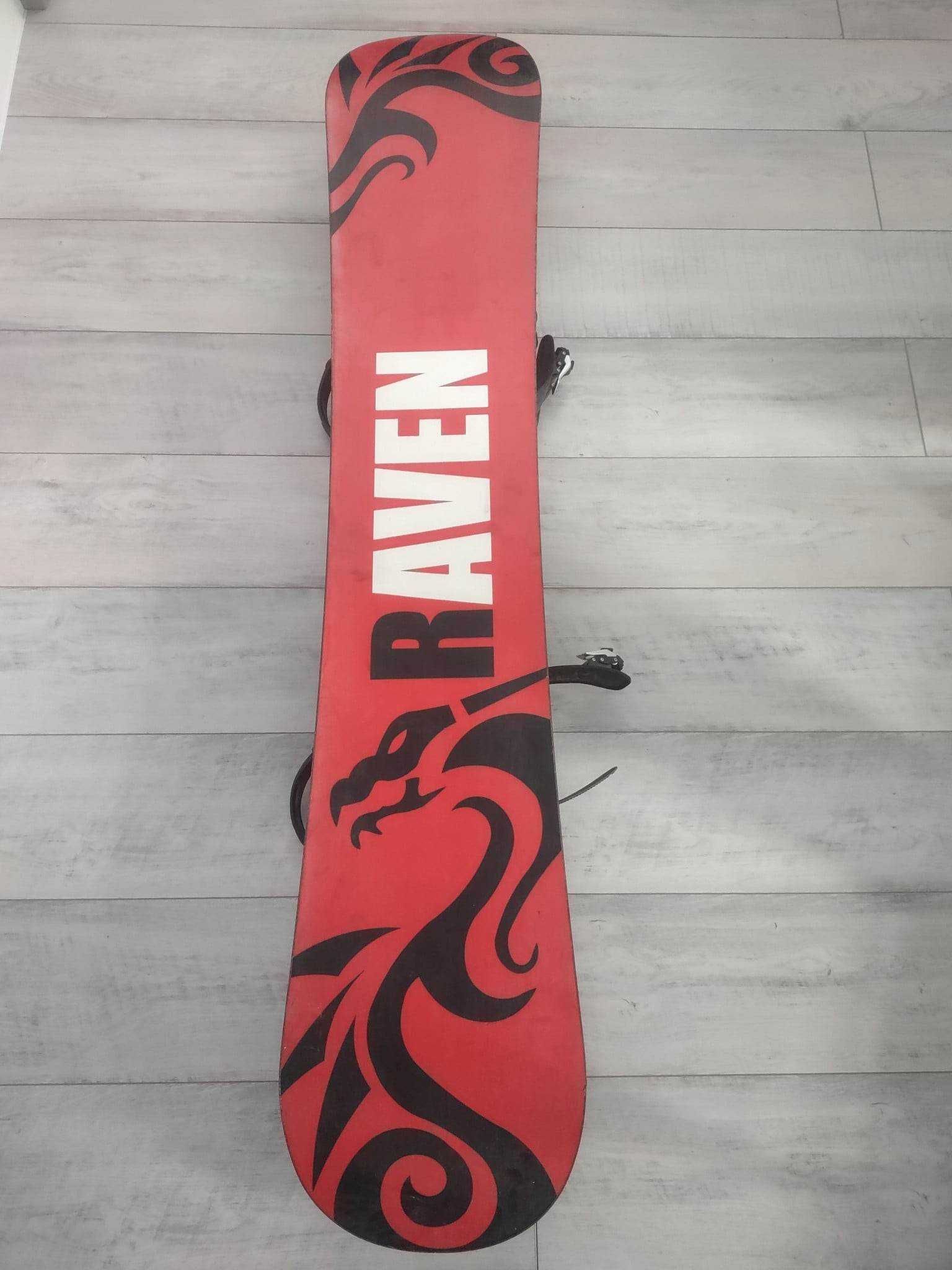 deska snowboardowa Raven Dragon 156 + wiązania
