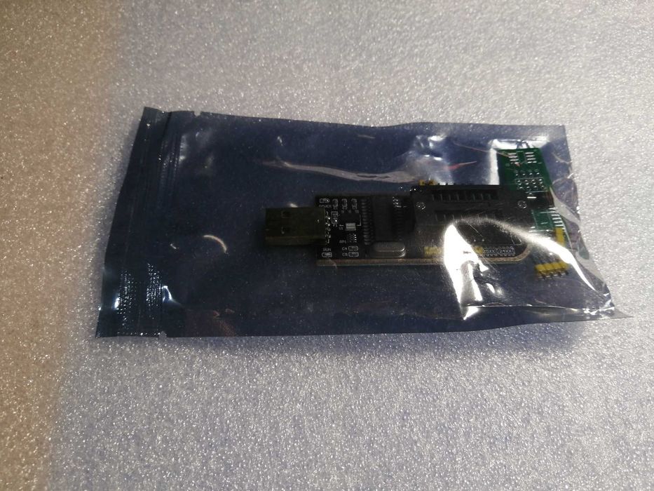 Программатор CH341A USB +Прищіпка