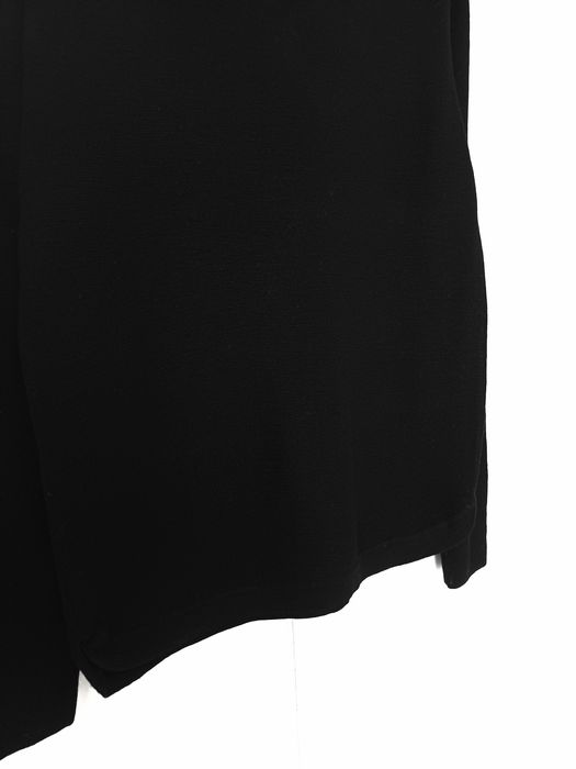 Massimo Dutti wełniany sweter 100% wełna czarny okrągły dekolt