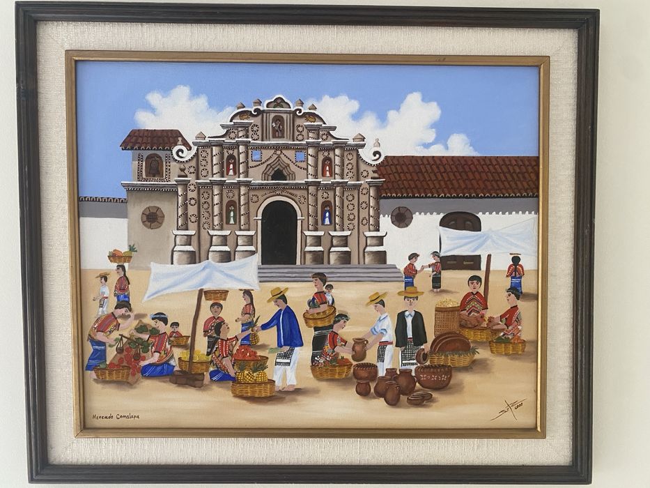 Quadro ‘Mercado Guatemala’