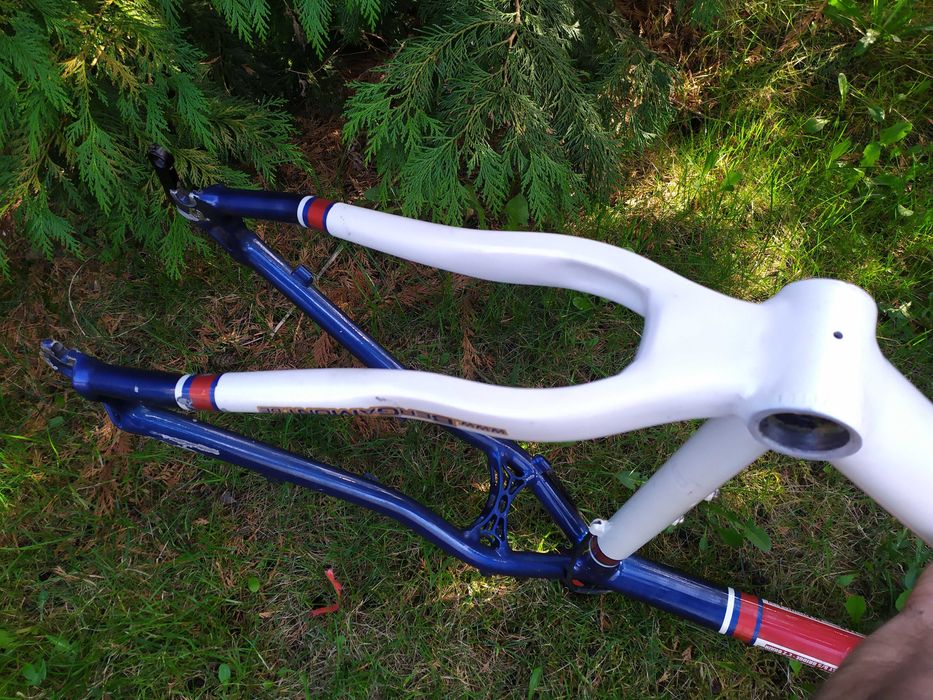 BERGAMONT PLATOON TEAM rama Alu Roz.19  Elite Custom Alloy FSA Polecam