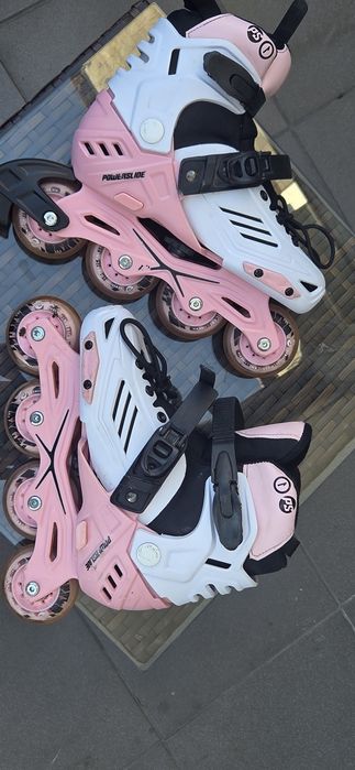 Sprzedam rolki firmy powerslide rozmiar 35-38 dla dziewczynki