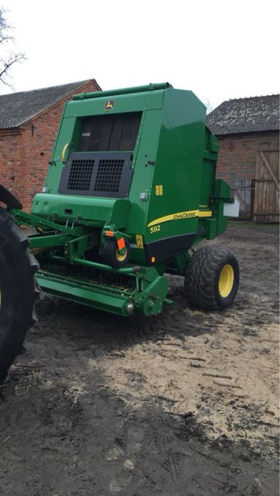 Prasa John Deere 592 wersja Premium Cover Edge Rotor Noże