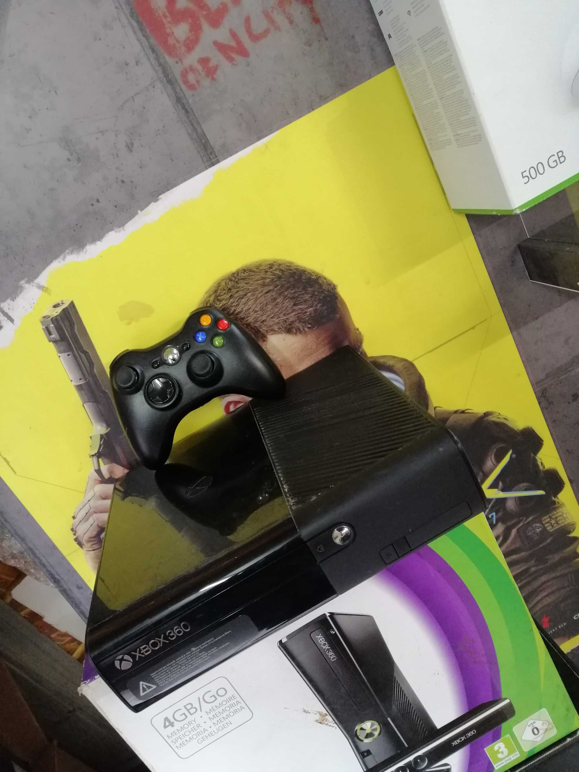 Konsola Xbox 360 dysk 250 gb Pad Oryginalny
