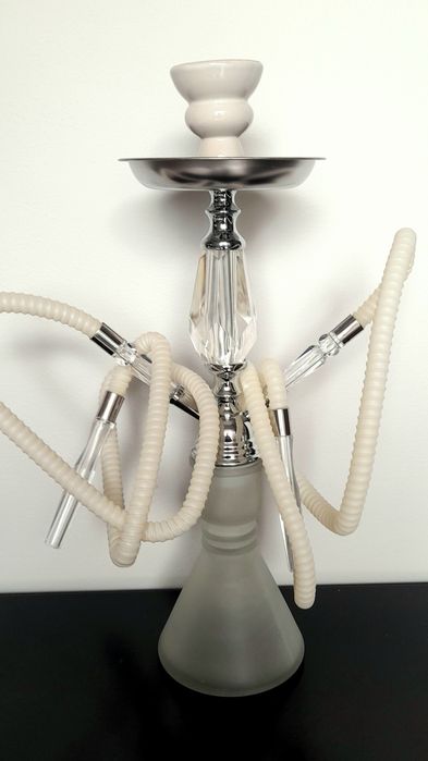 Shisha 45cm. 2 mang.ueiras (+ 20 carvão + boquilhas • PACK TOP•)