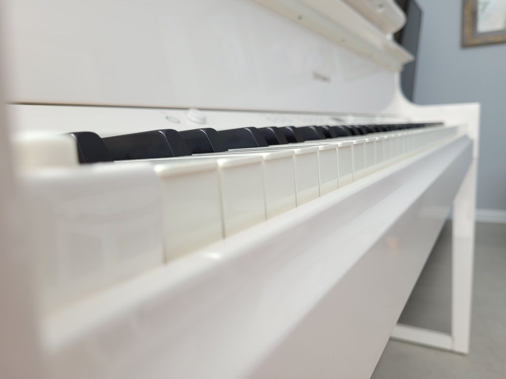 Roland LX 708 PW Polished White - białe pianino elektroniczne, cyfrowe