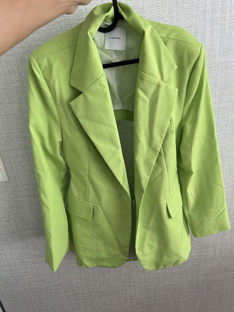 Blazer Vestido verde lumina M