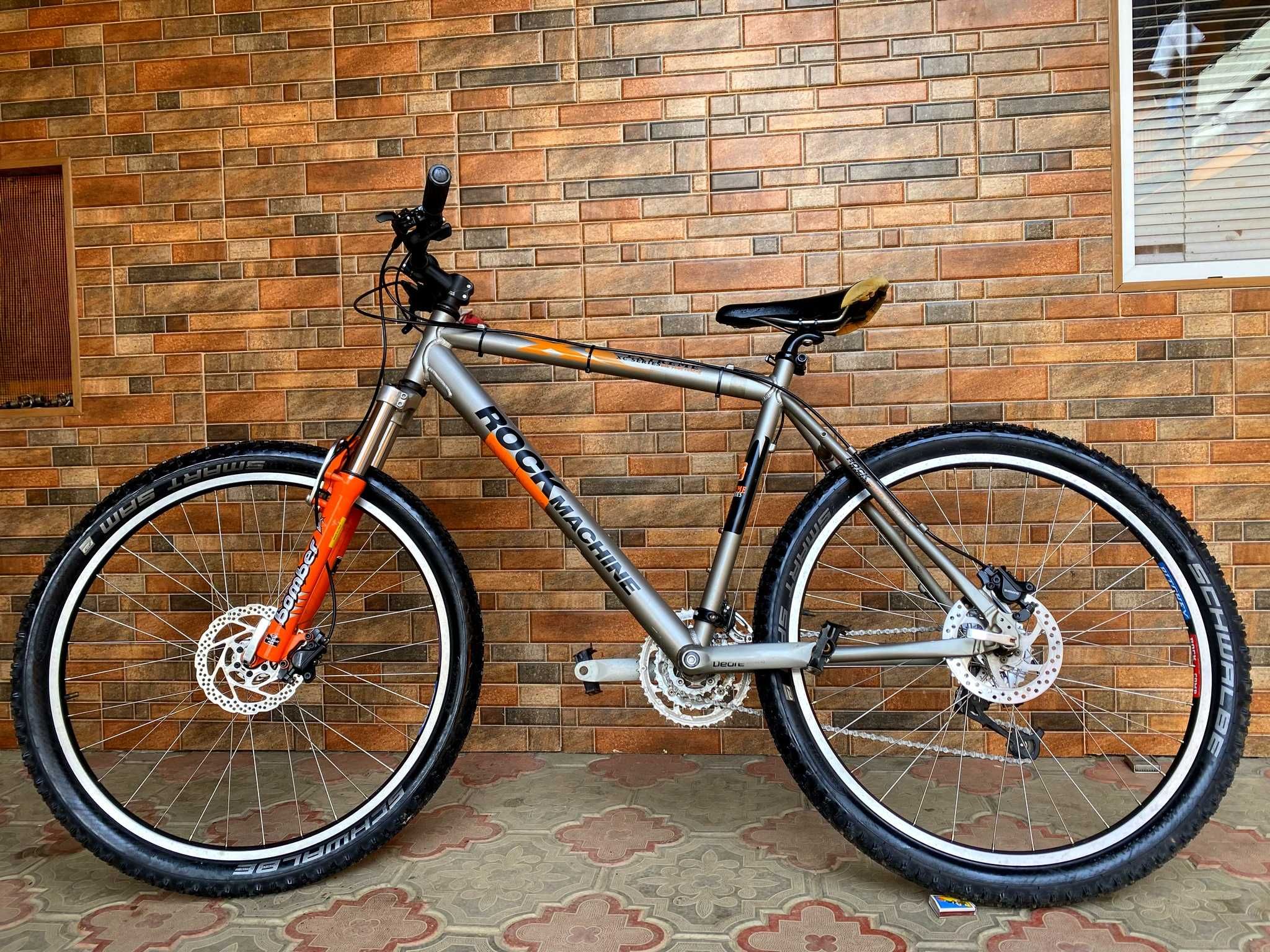 ROCK MACHINE 26"L" Shimano DEORE, MARZOCCHI Воздух Гідравліка Germany