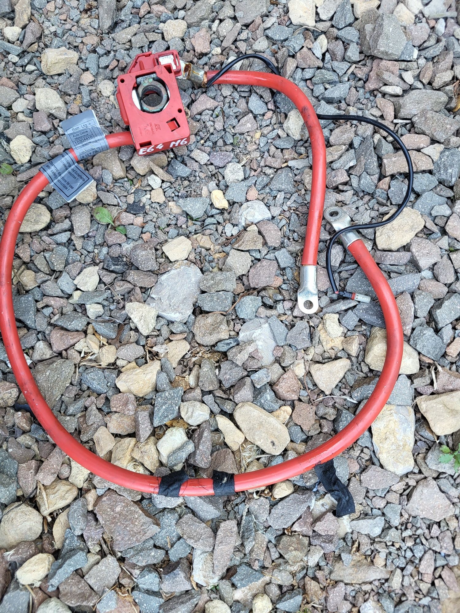 Klema Nabój Plusa Akumulatora bmw 6 m6 e63 e64 Lift