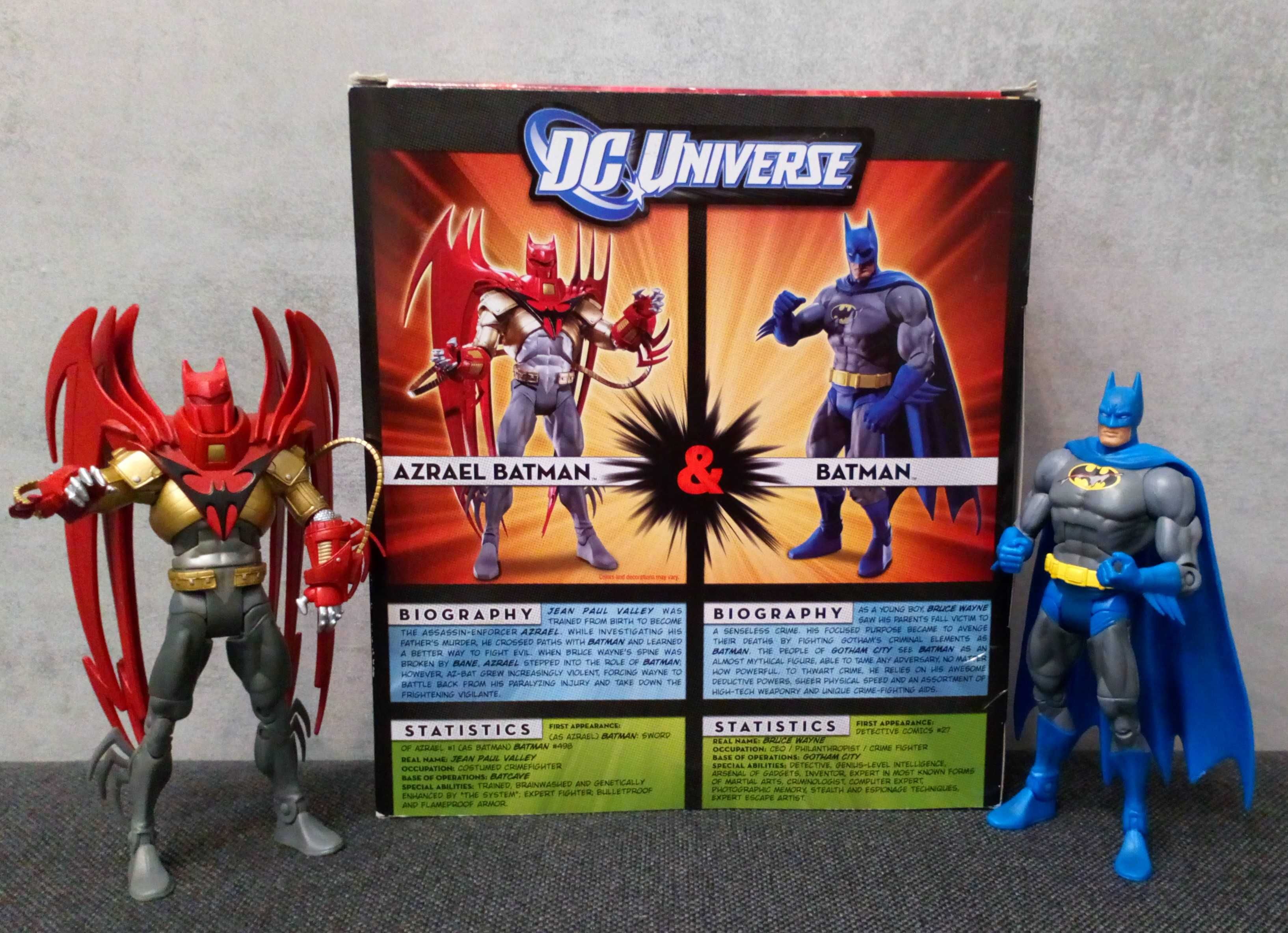 Figurki BATMAN/ AZRAEL DC Universe Classics Knightfall Mattel