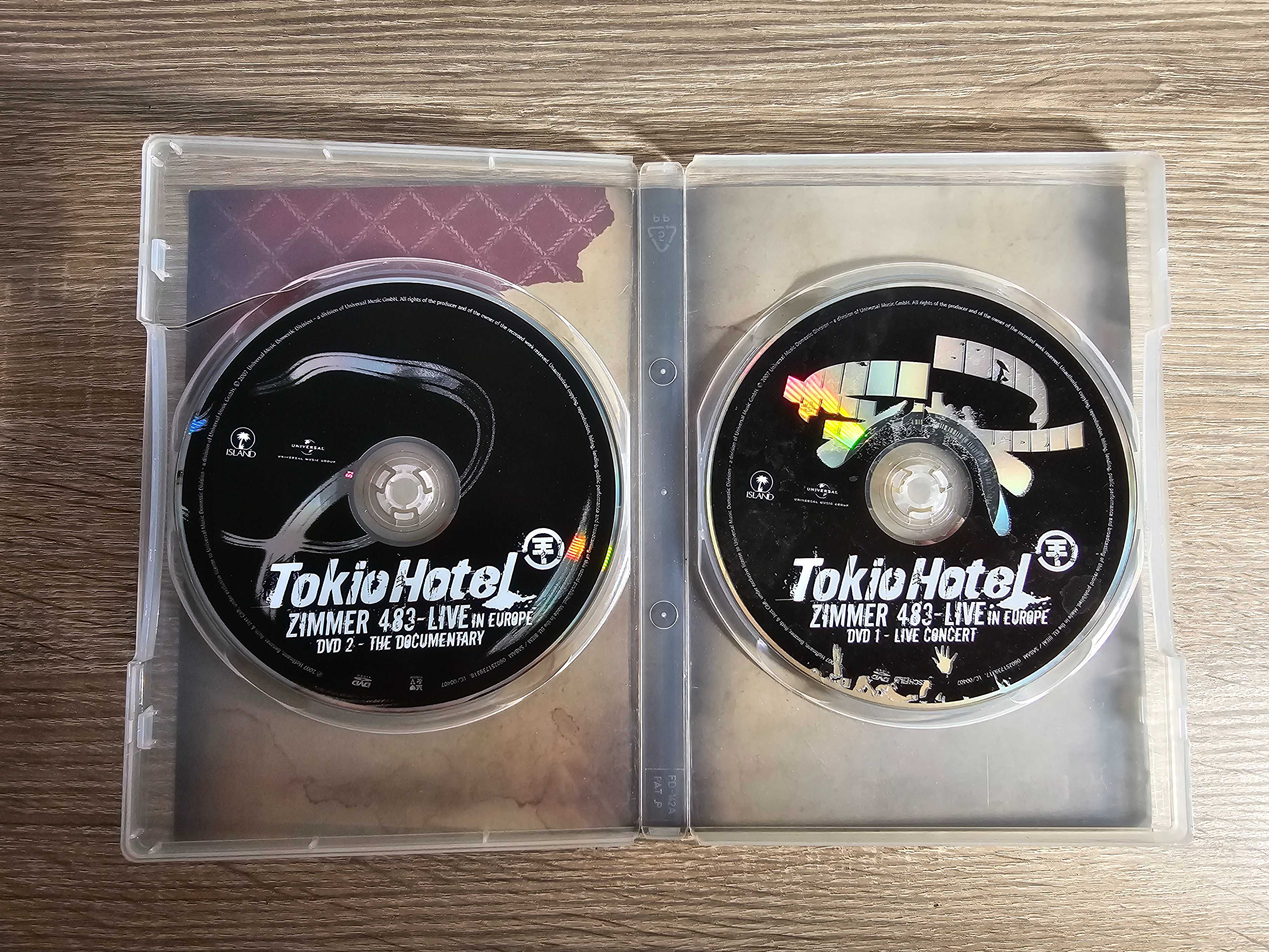 Tokio Hotel Zimmer 483 Live in Europe - DVD [UNIKAT]