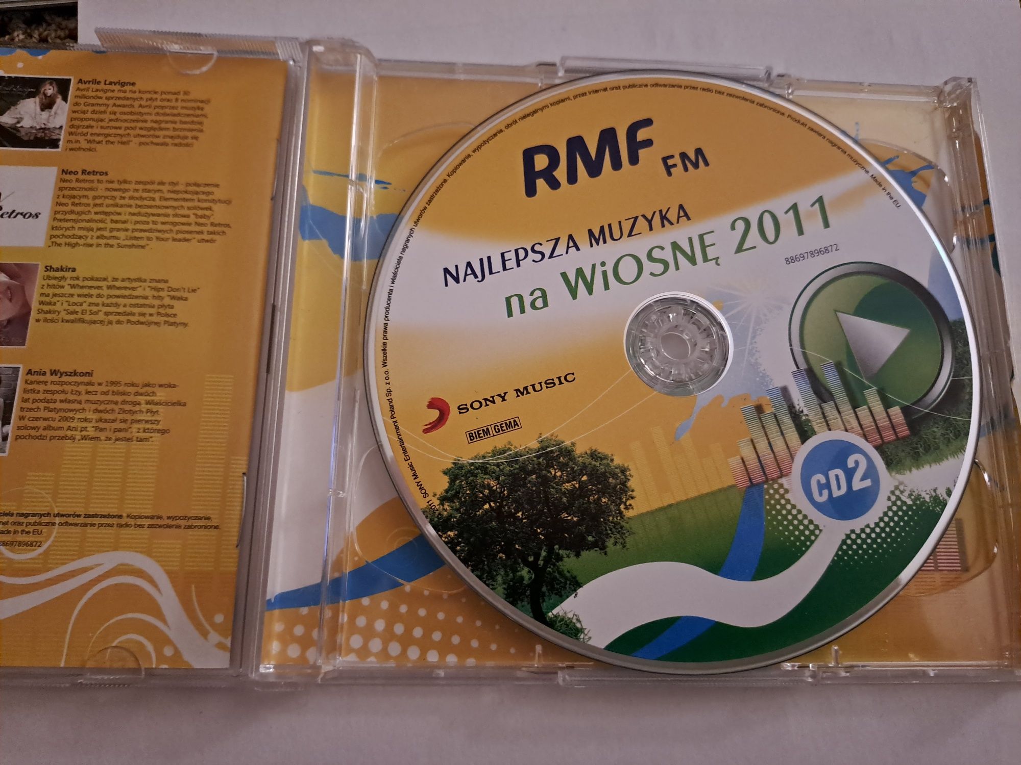 Rmf fm. Najlepsza muzyka na wiosnę 2011. Cd