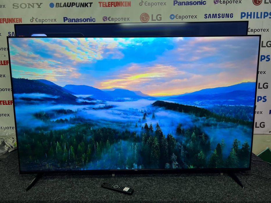 Телевізор 65” дюймів TCL 65V6B • Новий, 4K, Smart TV