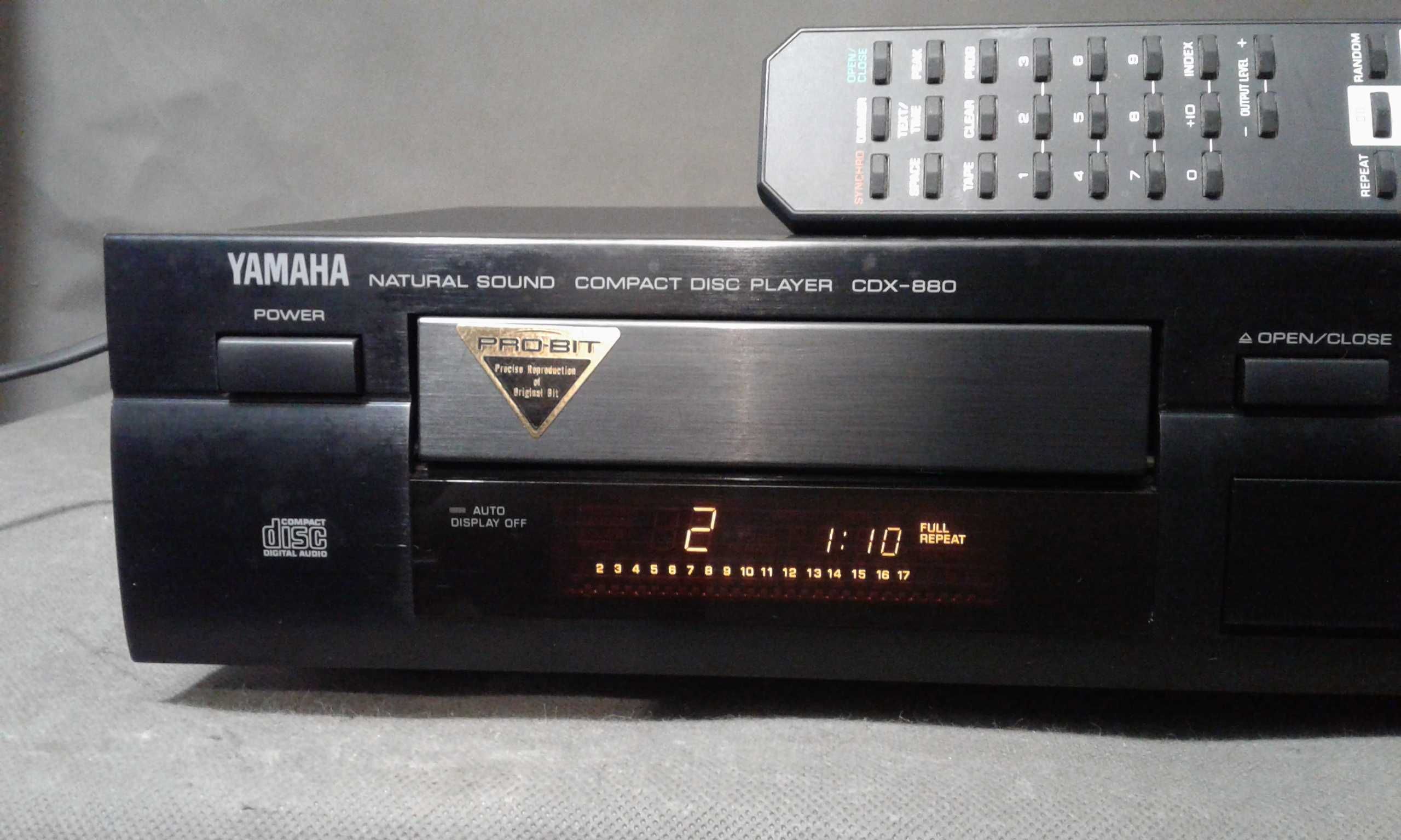 YAMAHA CDX-880, pilot, odtwarzacz cd