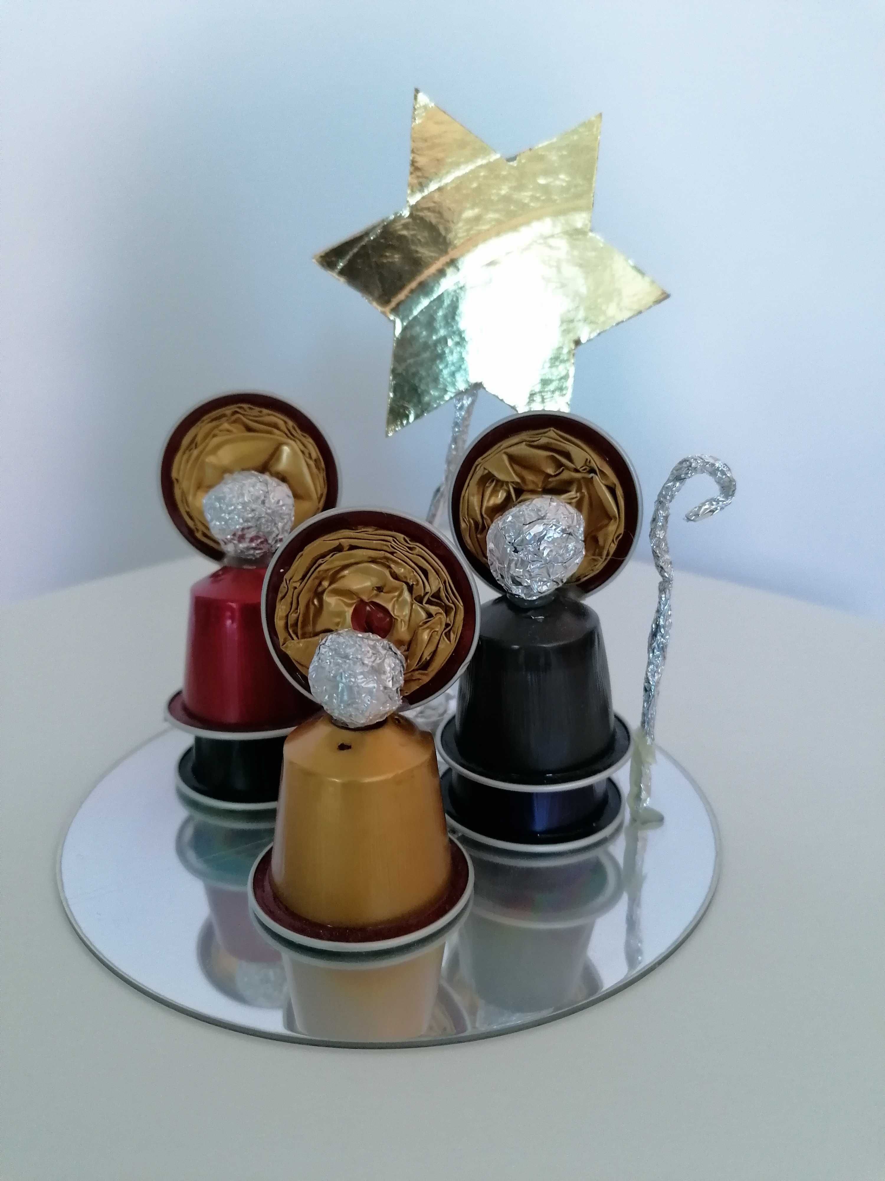 Decoração de Natal de cápsulas Nespresso (artesanato)