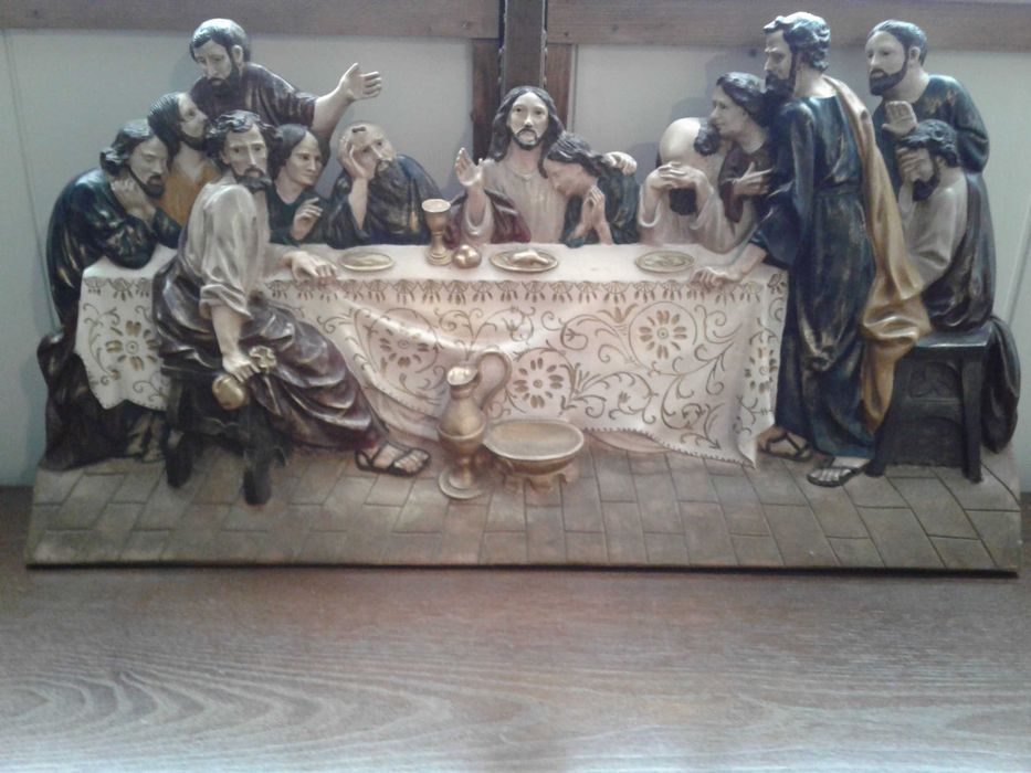 Ceia de Cristo em marfinite