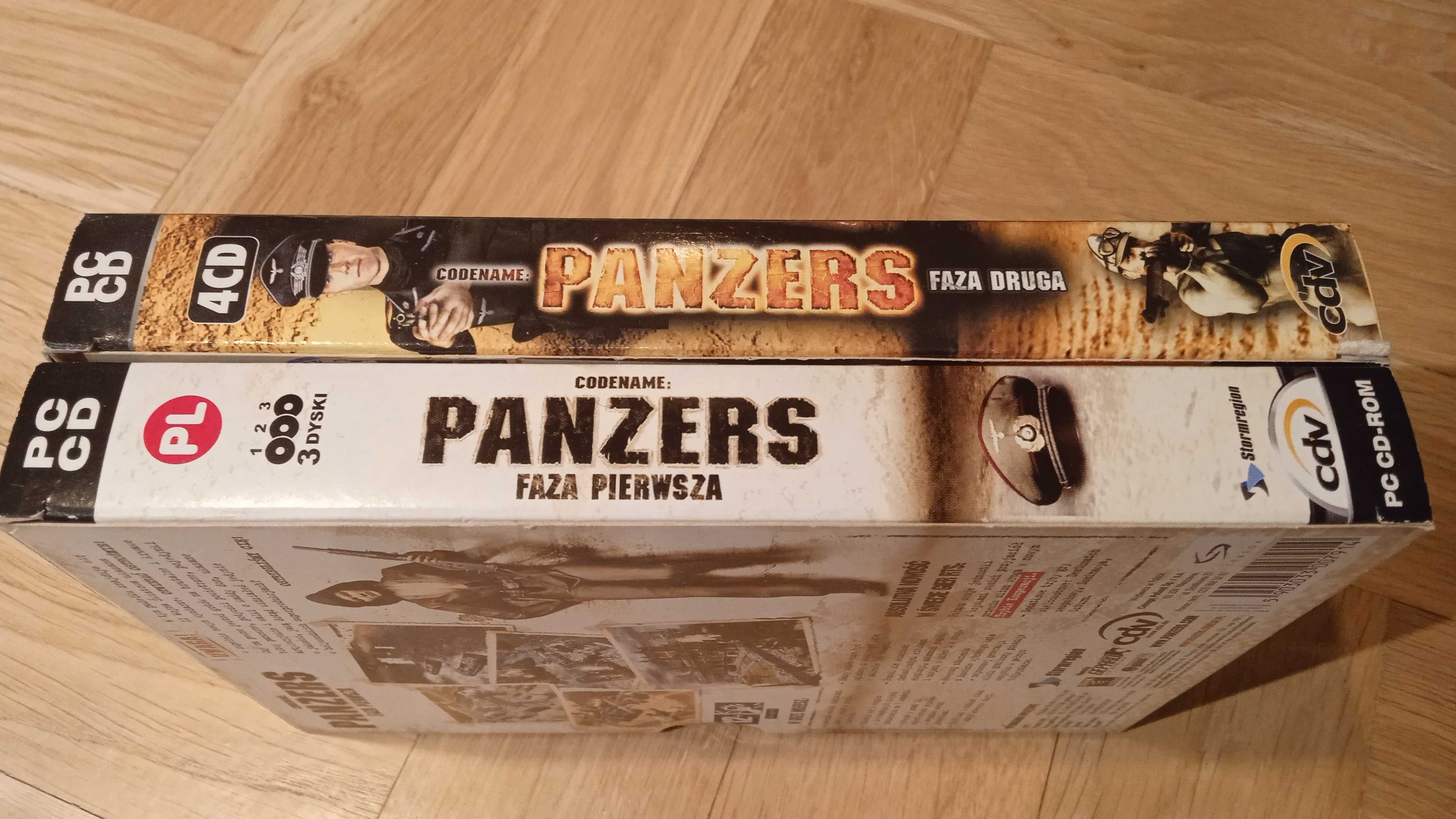 Gry na PC - PANZERS faza pierwsza i druga (wyd. 2004 i 2005 r.)
