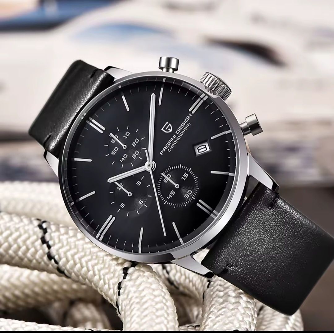 Zegarek Chronograph Pegani DESING z japońskim mechanizmem