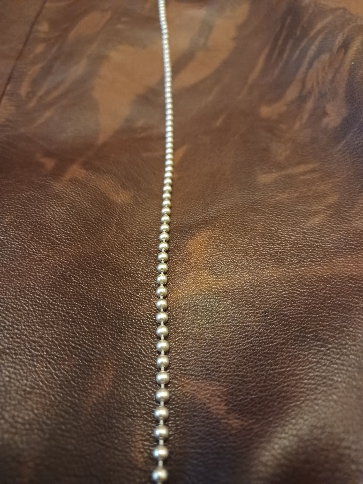 Łańcuszek srebrny 925 kulkowy 46 cm 11g