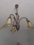 Lampa wisząca 3 klosze