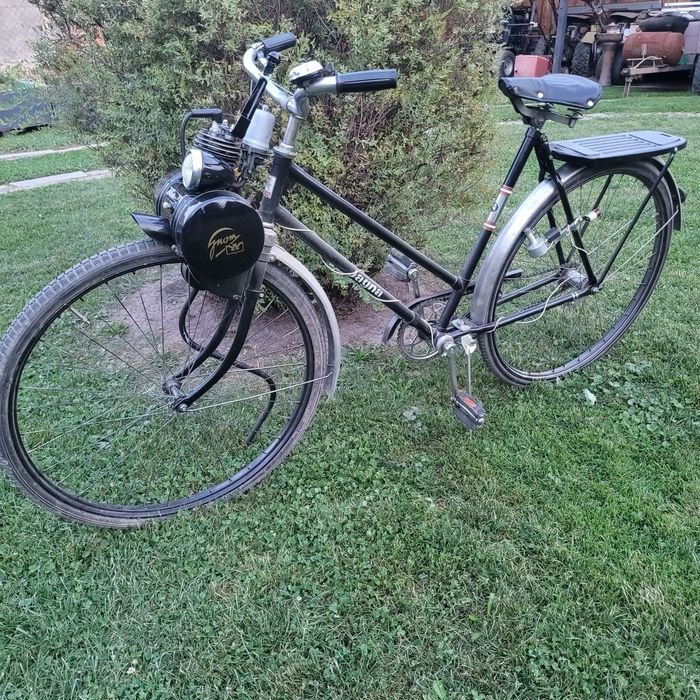 Rower z silnikiem spalinowym wsk gnom jagna prl zzr