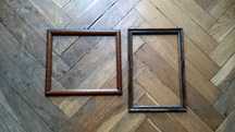 Stare Ramy Vintage Retro Shabby 28x24,5 + 30,5x21 Obraz rama antyk prl