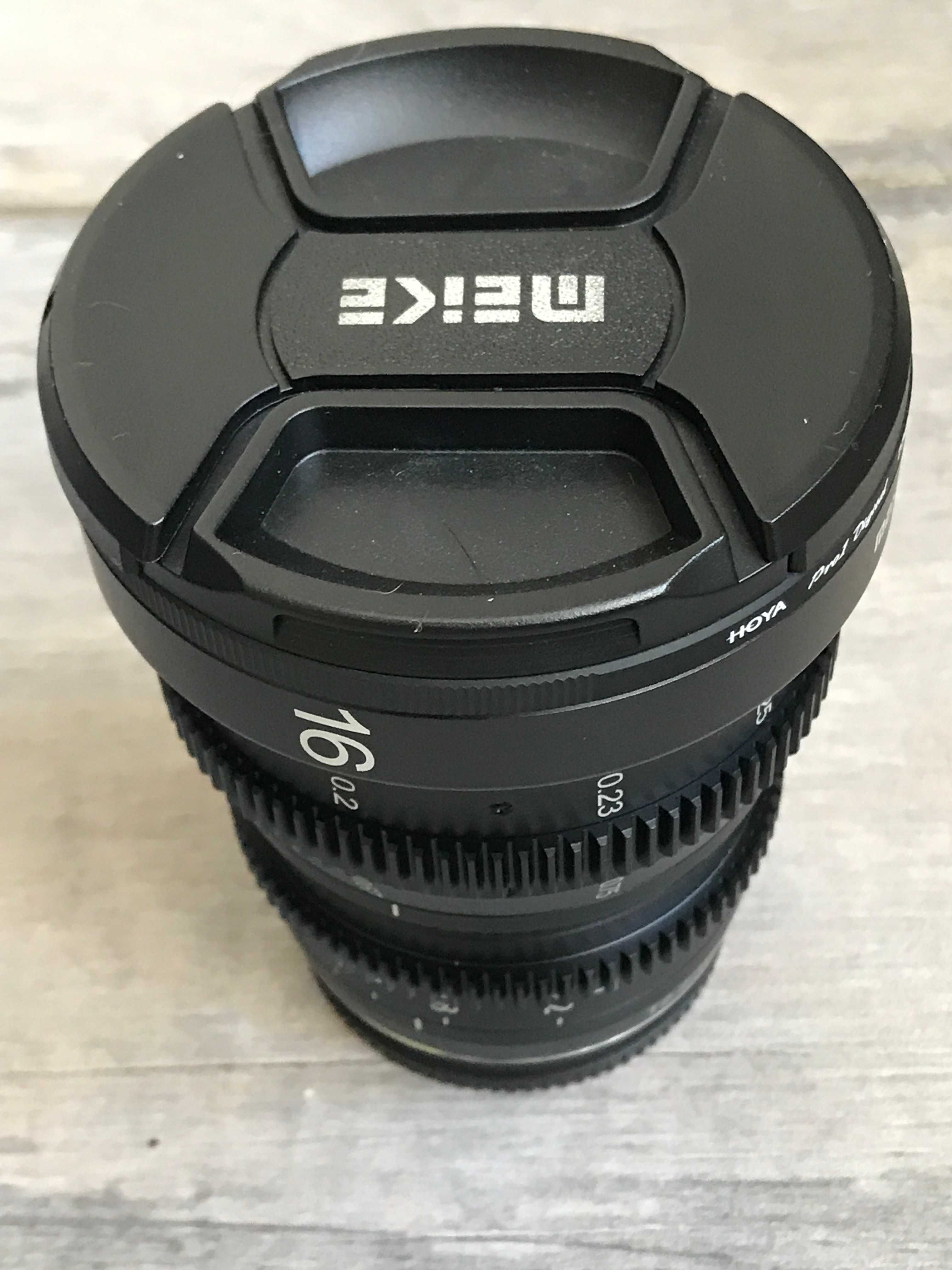 Об'єктив Meike Cine Lens 16mm T2.2 for MFT + фільтр