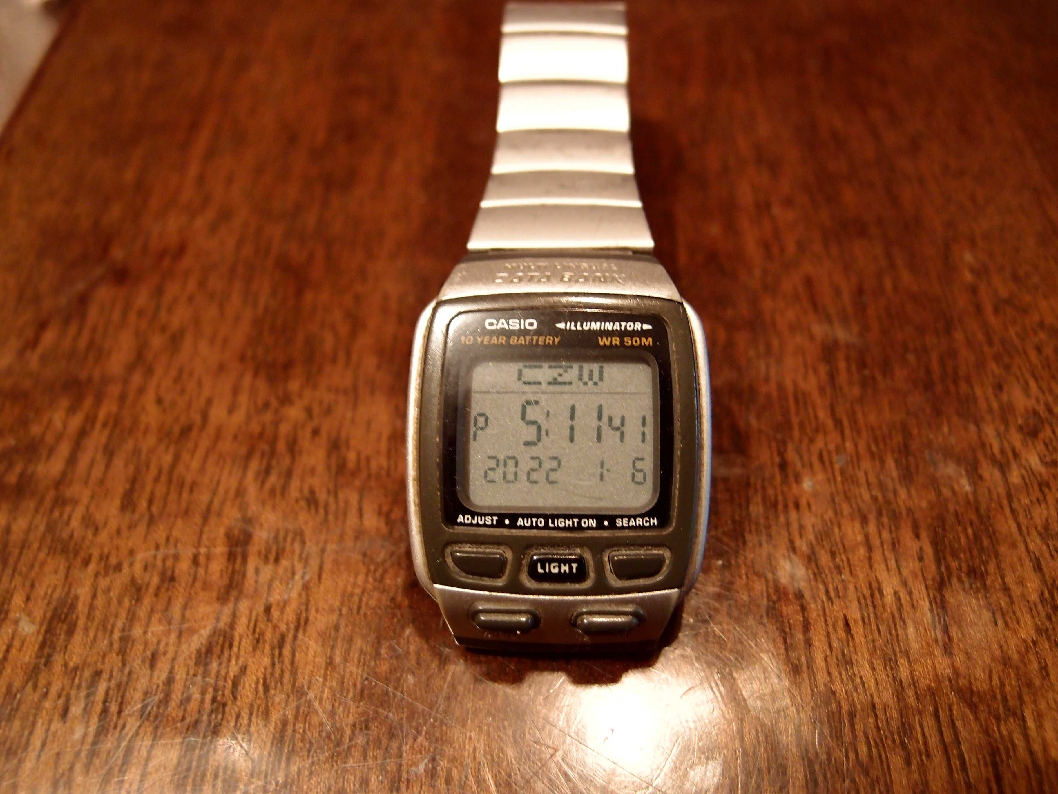 zegarek Casio DB-37H Data Bank produkcja z 2010r