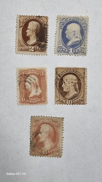 Znaczki pocztowe USA