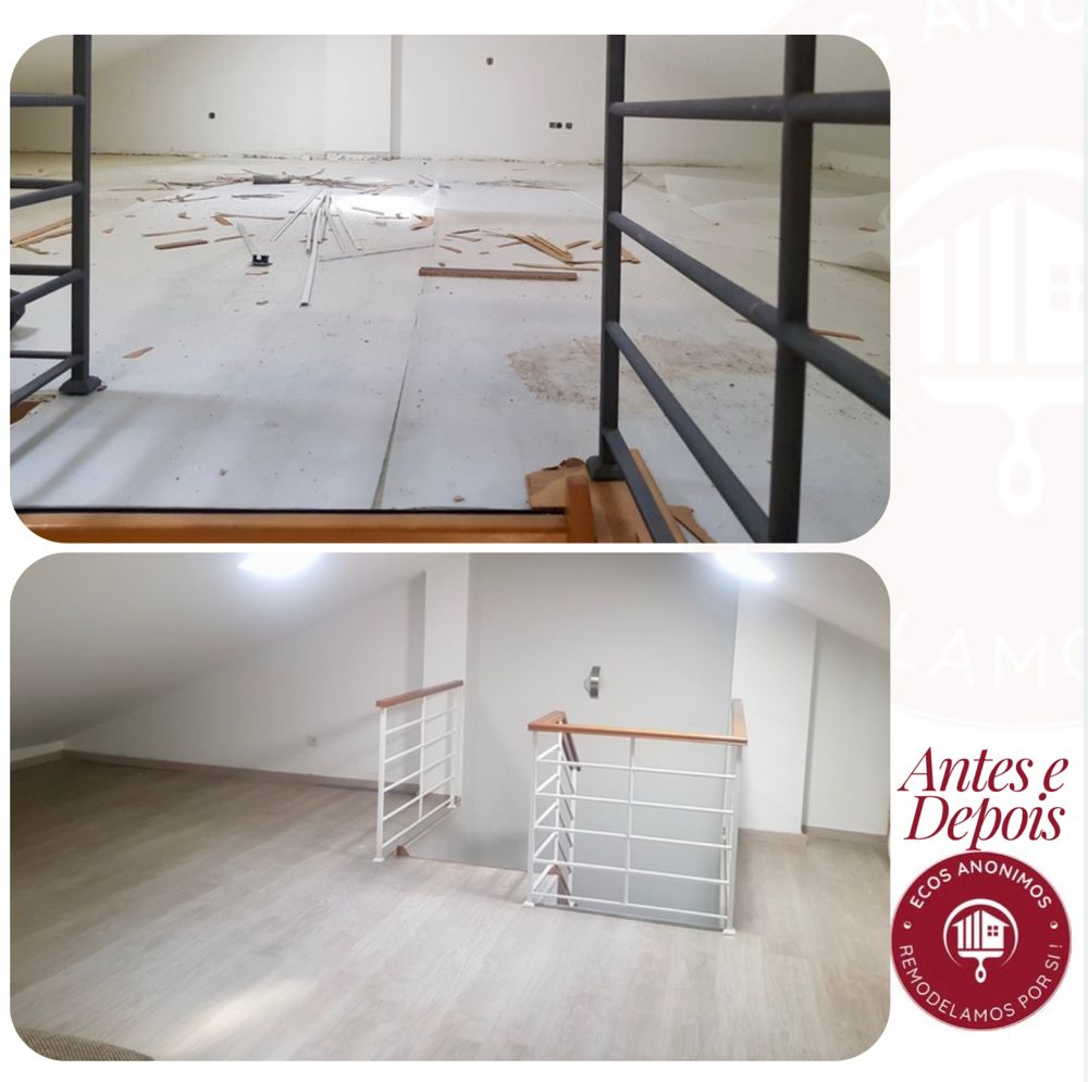 Remodelação geral, pintura interior e exterior