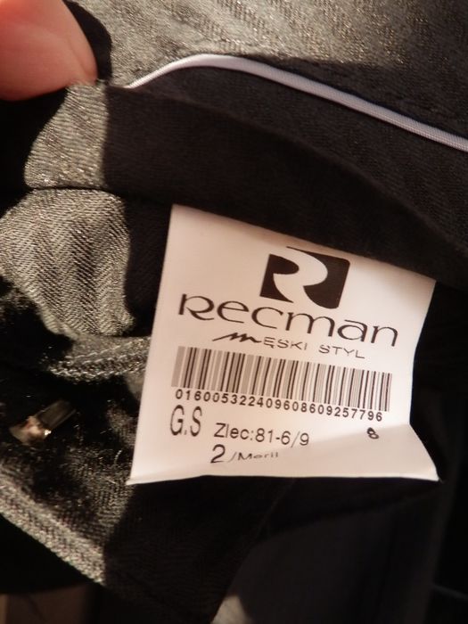garnitur męski Recman