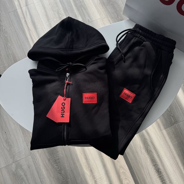 БЕЗ ПРЕДОПЛАТИ Спортивний костюм HUGO Boss оригінал на флісі