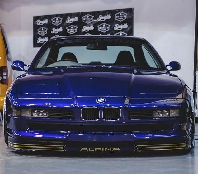 BMW 8 E31 840 850 ALPINA PRZEDNIA DOKŁADKA ZDERZAKA PODKŁAD