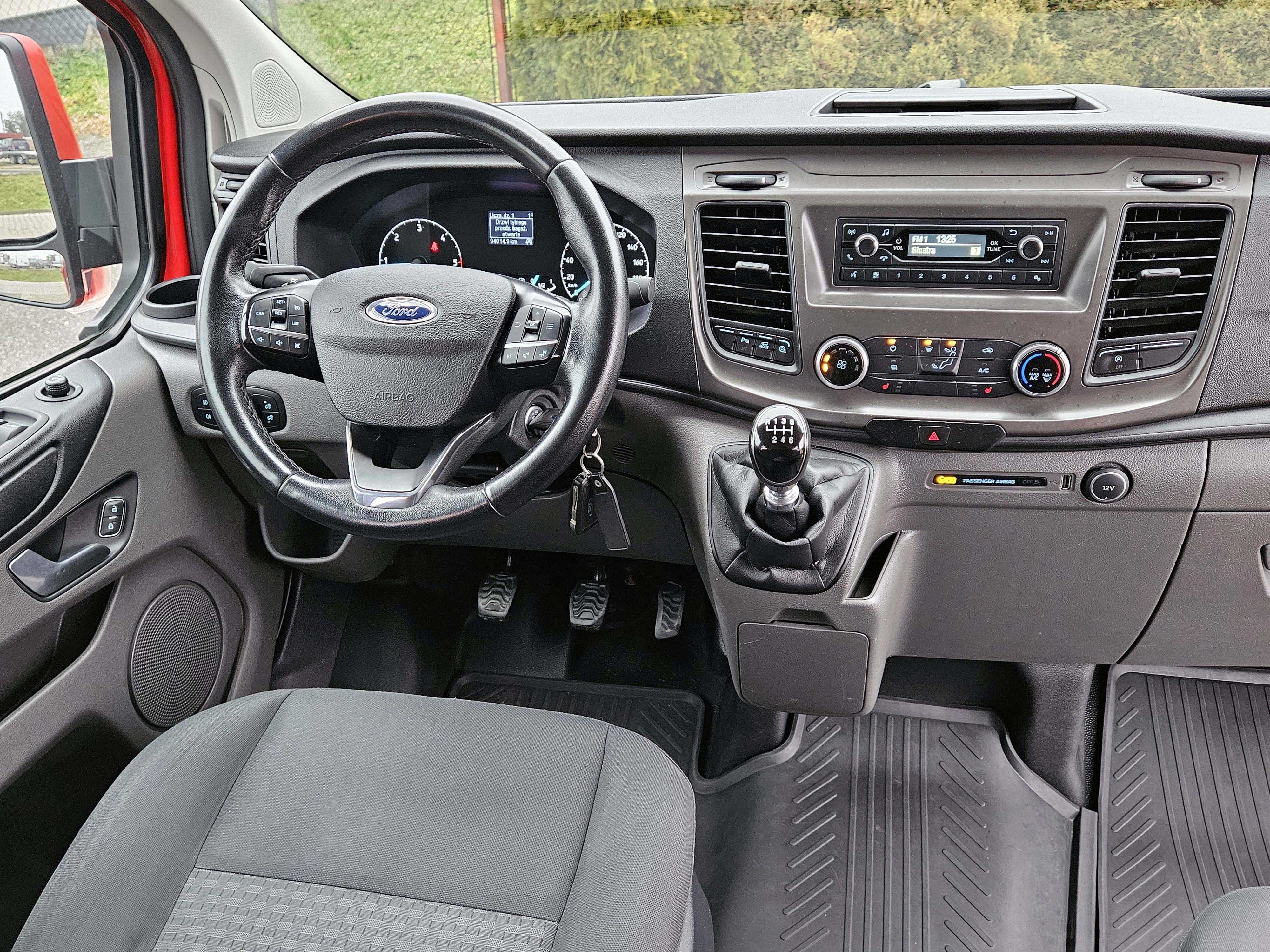 Ford Transit Custom 2.0 130KM Long Brygadówka VAT 23%