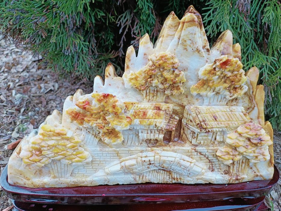 Grande imagem de aldeia em Ónix