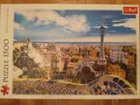 Puzzle Barcelona, Park Güell - 1500 elementów