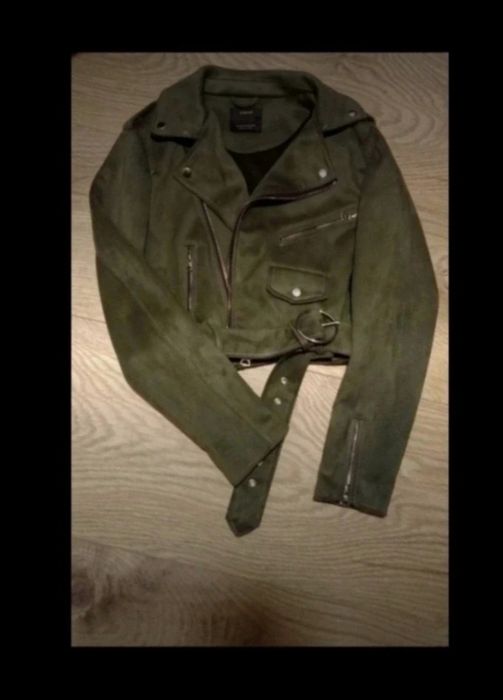 Ramoneska khaki Bershka