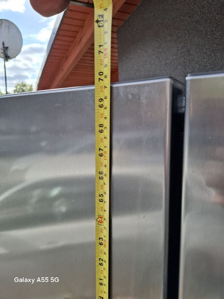 Lodówka z zamrażarką samsung side z kostkarką oraz zimna wodą