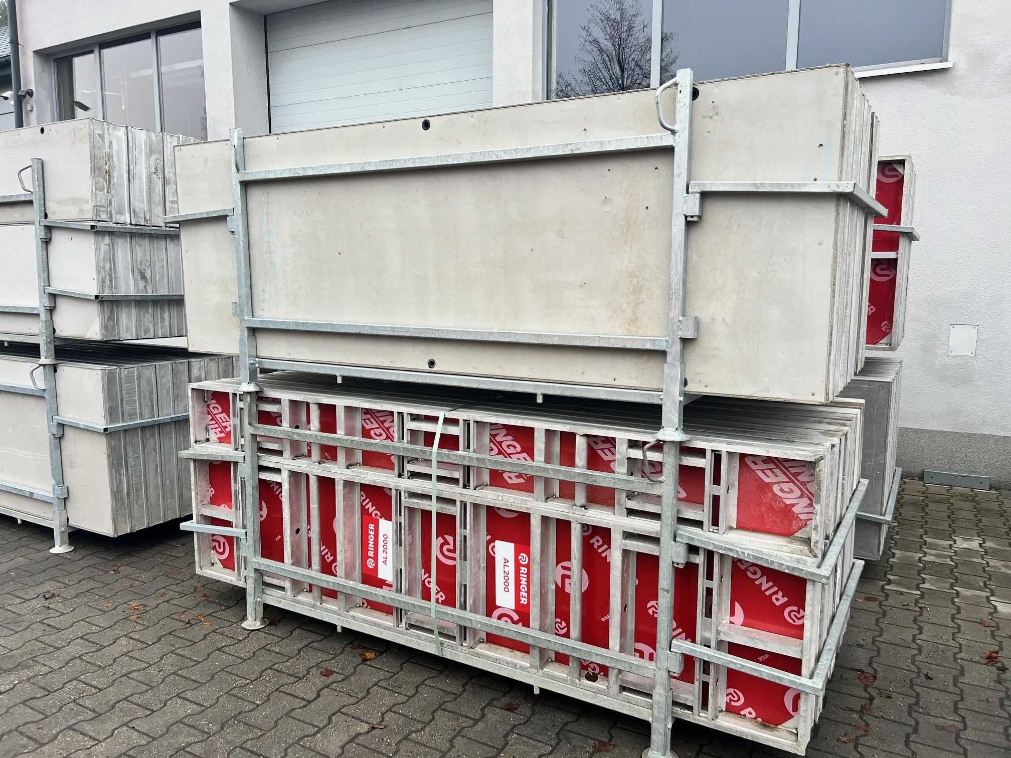 Zestaw szalunków ściennych AL2000 2,7m- używany aluminiowe szalunki