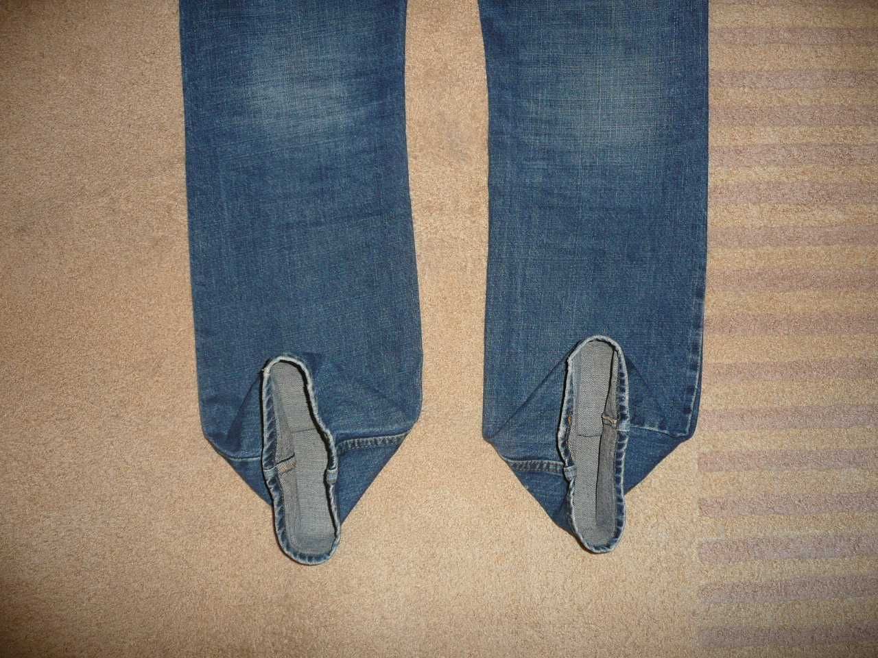 Spodnie dżinsy VANS W34/L34=45,5/110cm jeansy
