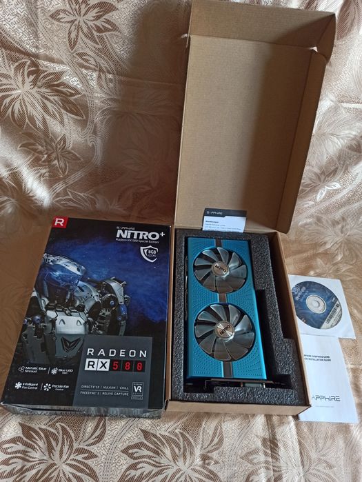 Видеокарта Sapphire RX 580 8GB Nitro+ SE