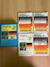 Błyskawiczny kurs języka niemieckiego Granpok system 4 książki 240 min