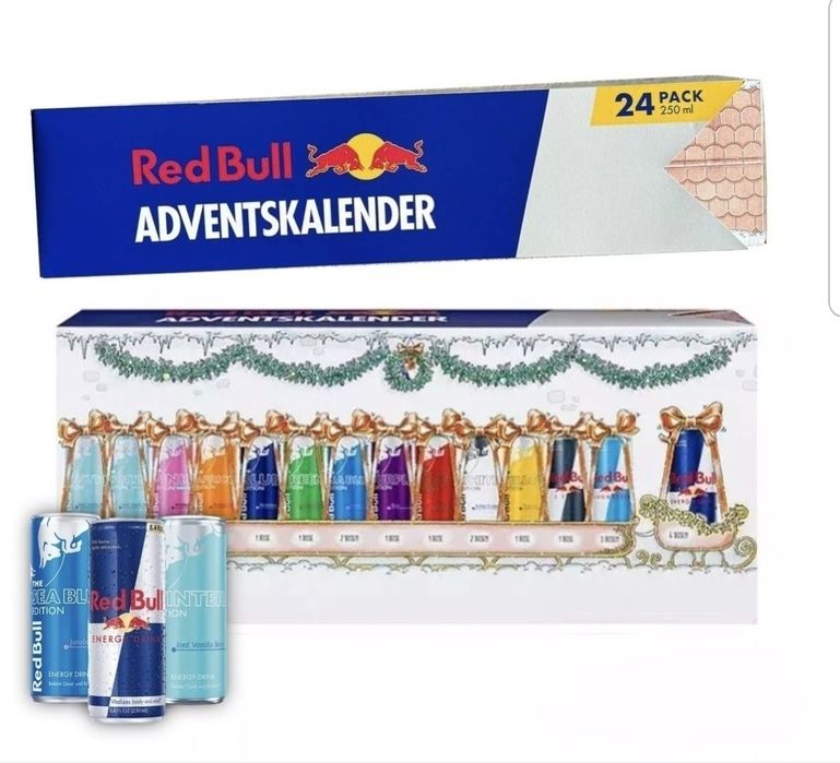 Kalendarz adwentowy Red Bull kalendarz adwentowy limitowana edycja