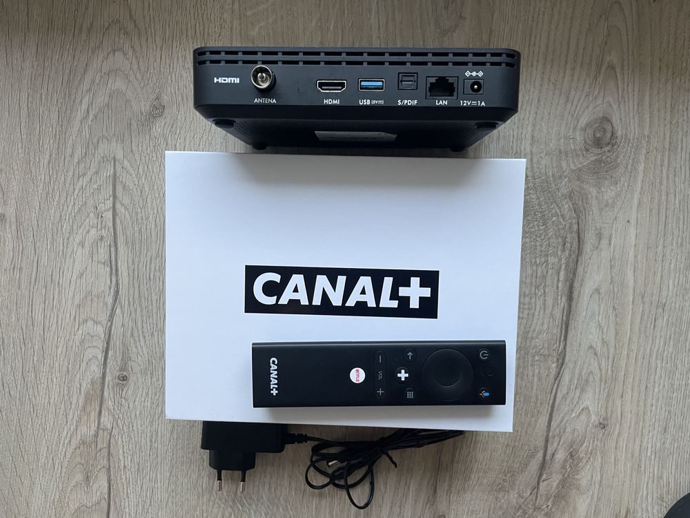 Dekoder CANAL+ BOX 4K HY4001 Box jak nowy