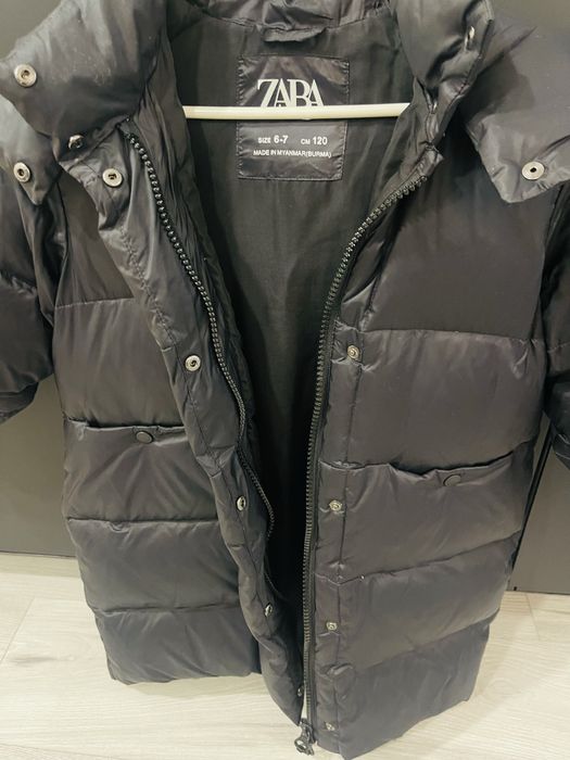 Пуховик Zara ( пух/перо) 6-7 років