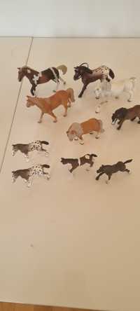 Zestaw 10 koni schleich. Figurki schleich