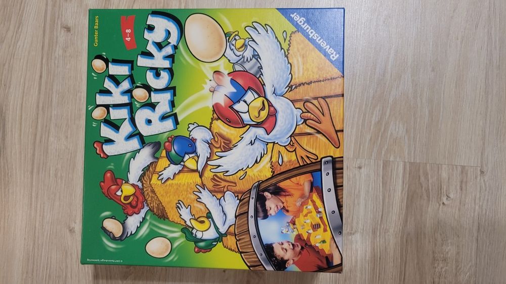 Zwariowana gra z latającym jajkami Kiki Ricky