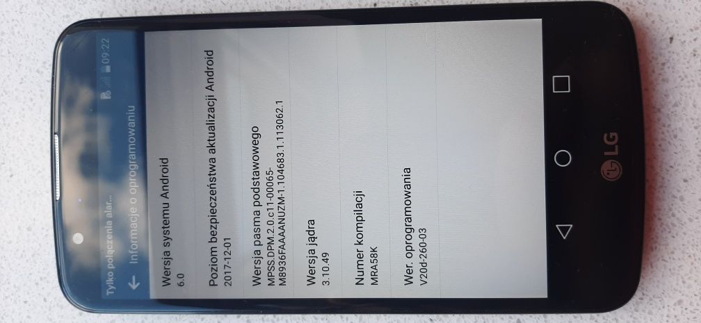 Telefon komórkowy LG, LTE, 5,3"