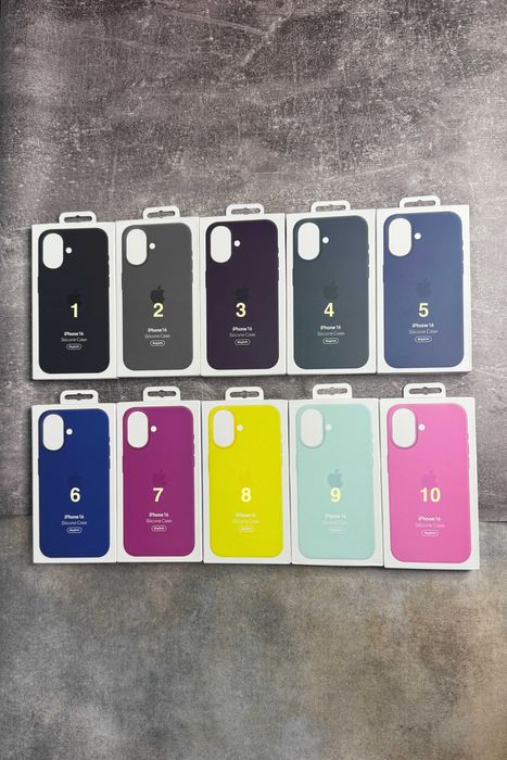 Чохол Silicone Case MagSafe з кнопкою + Animation iPhone 16 16 Pro Max