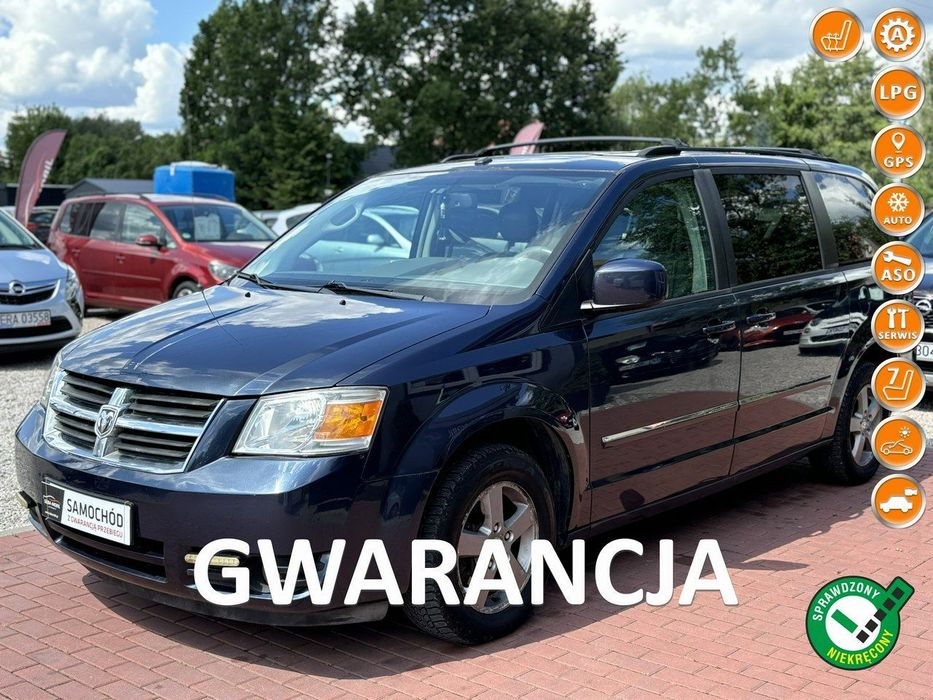 Dodge Grand Caravan Klima, Wypas, LPG, 7 osoób